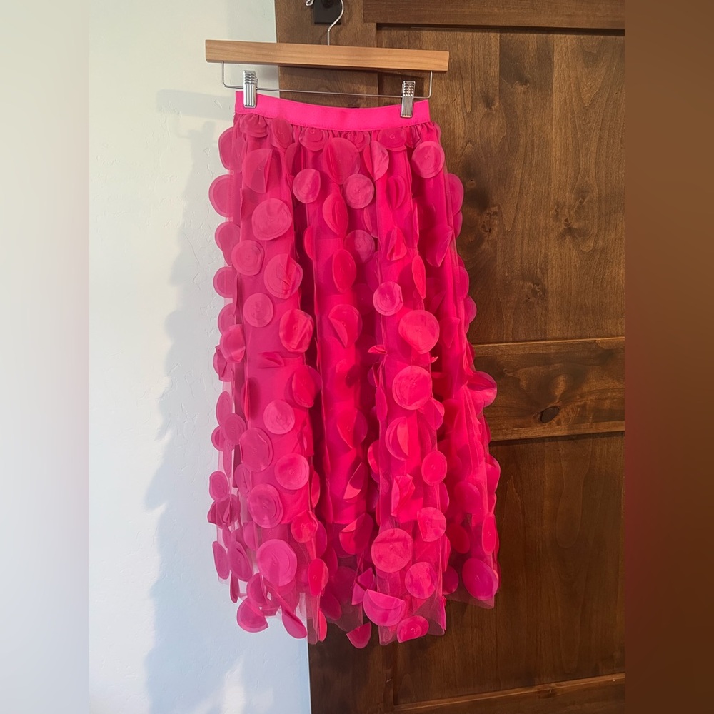 CUTE HOT PINK Skirt ~ So Fun!! Med/Large - Picture 2 of 2